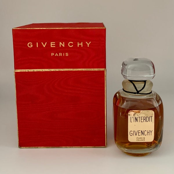 Givenchy L'Interdit Perfume 4 fl. oz. Original 1957 Vintage Collectible Sealed