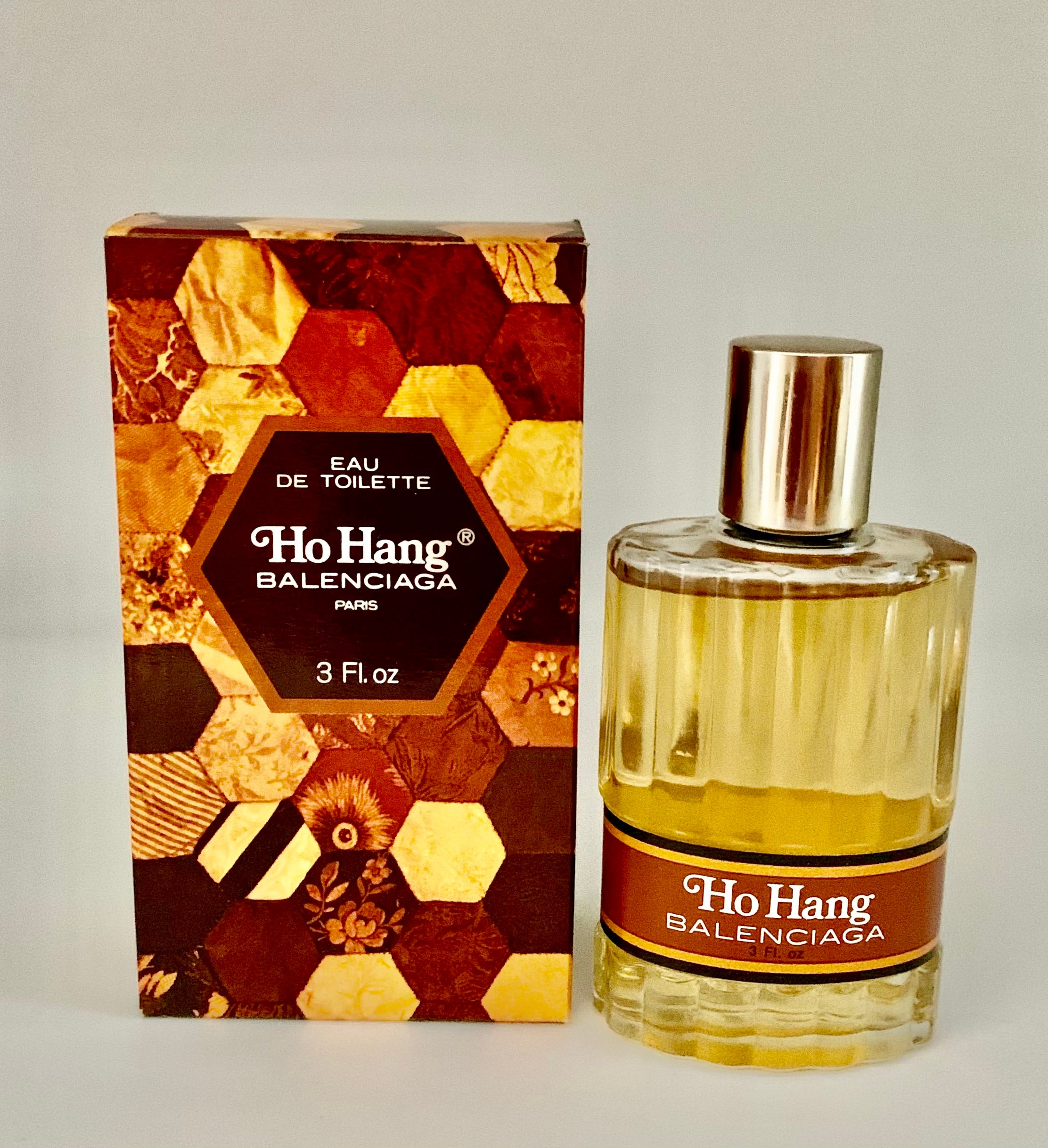 Ho Hang BALENCIAGA Eau De Toilette 3 Fl. Oz. 1971. Vintage. Splash