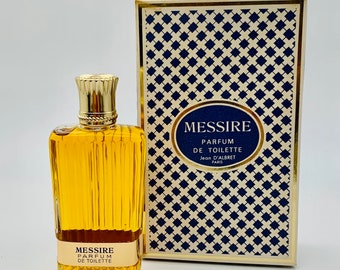 MESSIRE Jean D’ALBRET Parfum de Toilette 2 1/2fl.oz. Vintage neu. Selten
