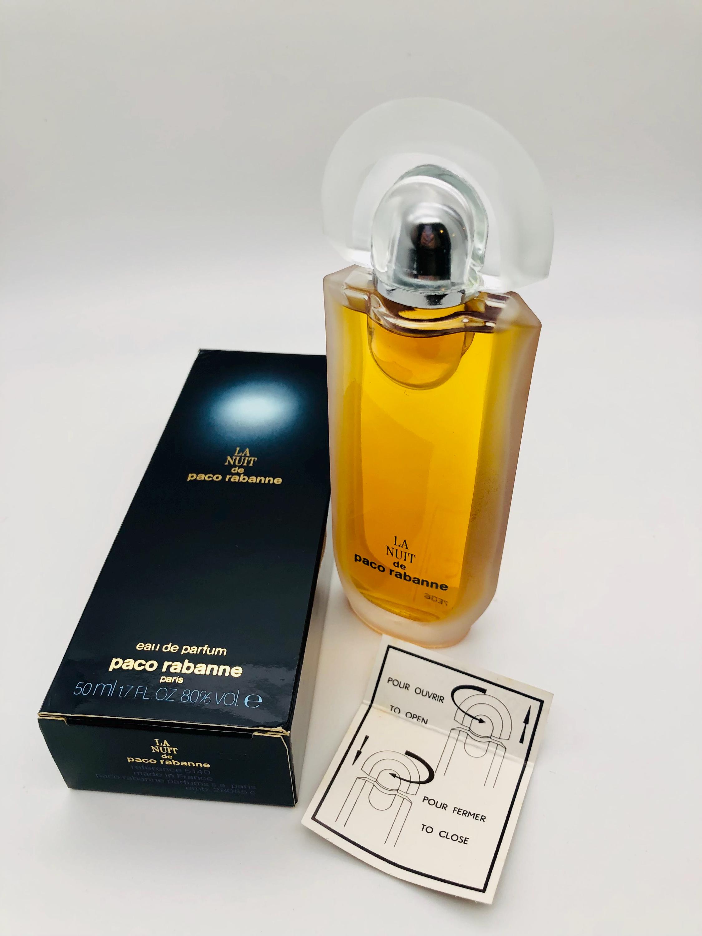 【La Nuit パコラバンヌ】香水50ml La Nuit Paco Rabanne Eau De Parfum 50ml / 1.7 Fl. Oz