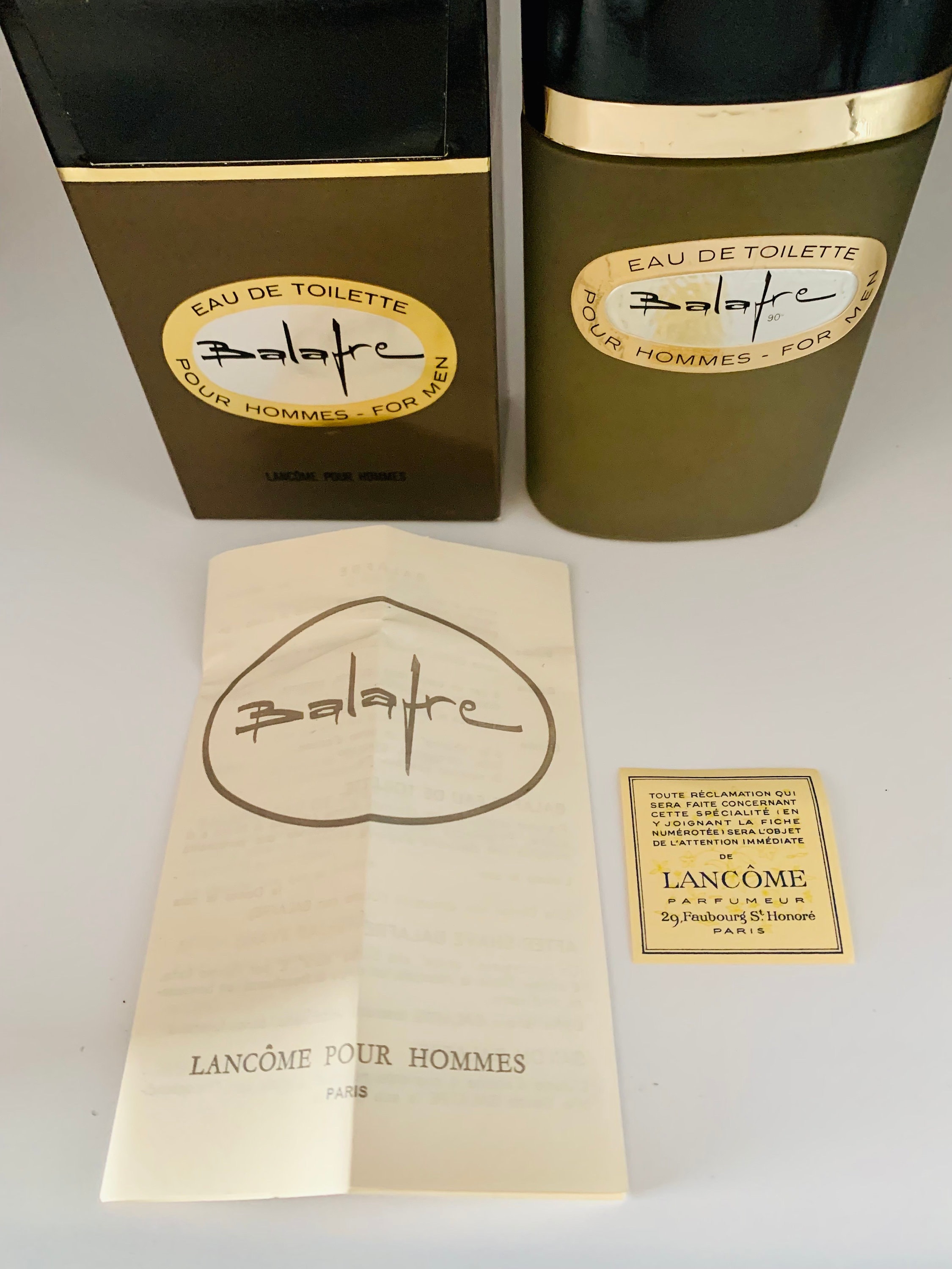 LANCÔME BALAFRE Eau De Toilette 8 Fl.oz. Sealed Box. New - Etsy