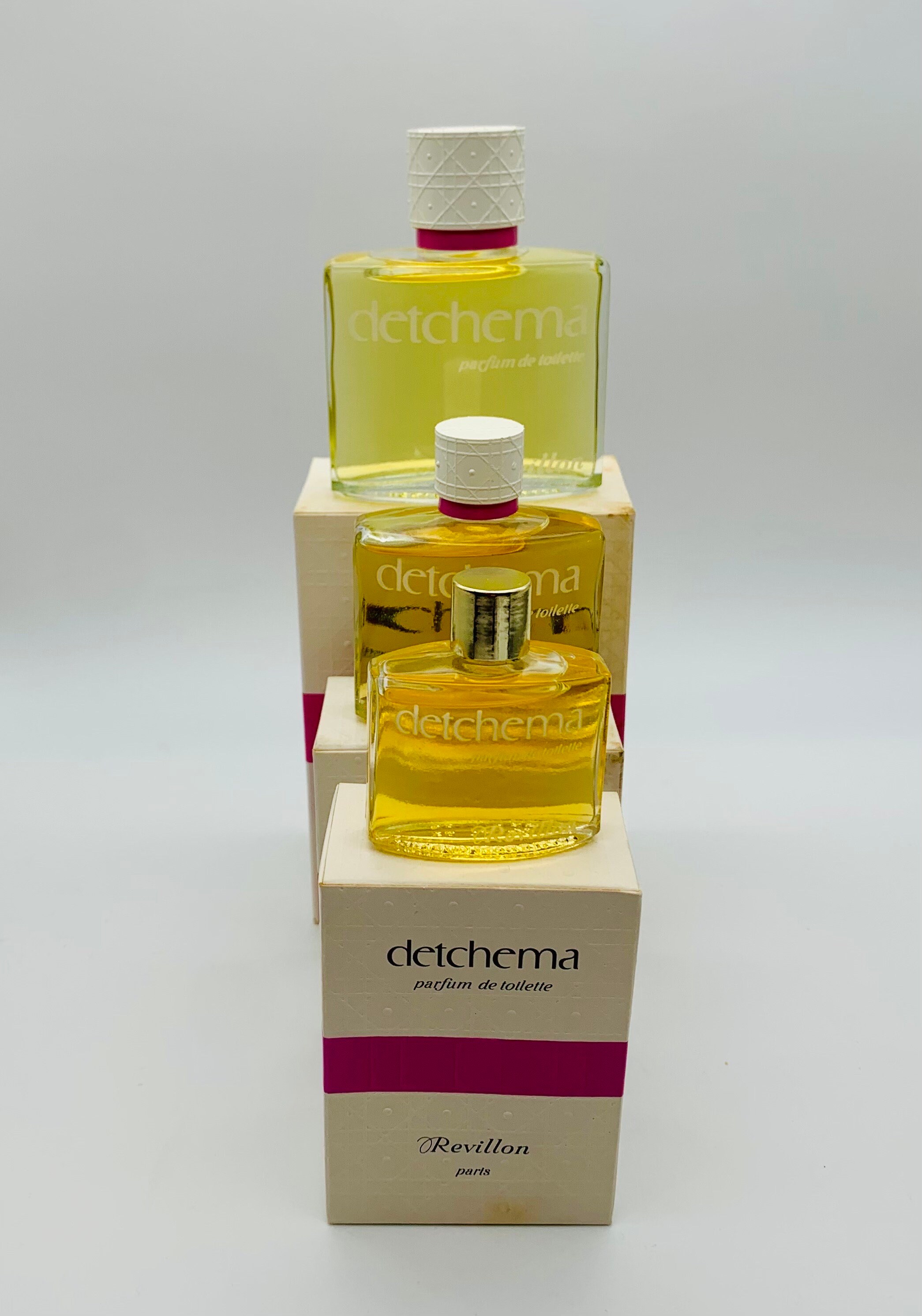 DETCHEMA Revillon Paris COLLECTION of Parfum De Toilette 2fl.oz