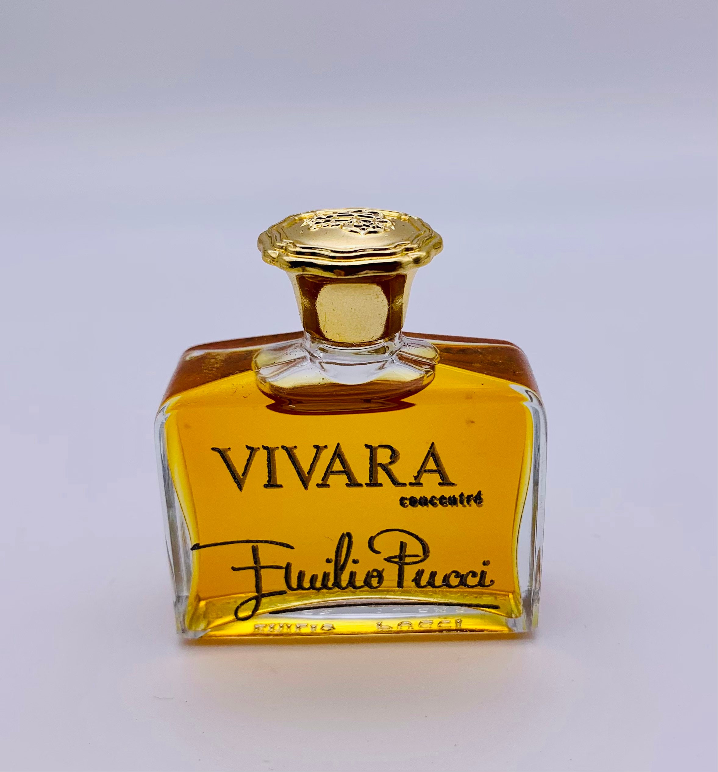 Vivara by Emilio Pucci Concentre Wooden Box. 1 4 Fl. Oz. Original 1965 Vintage Collectibles Etsy