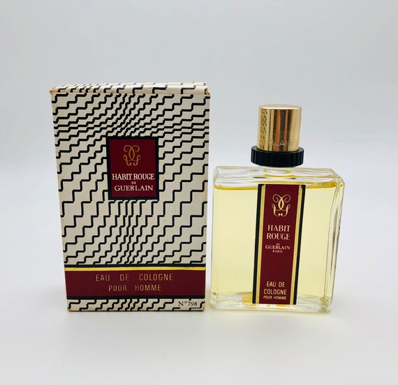 香水(男性用) Guerlain Habit Rouge Edt vintage 100ml Amazon.com