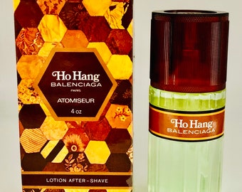 Ho Hang BALENCIAGA Lotion Aftershave atomiseur 4 fl. oz. 1971. Vintage. Rare.