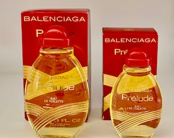 Prélude Balenciaga Eau de Toilette 100 ml / 3,3 fl. oz. e 50 ml / 1,6 fl. oz. Nuovo da collezione vintage. Scatola sigillata