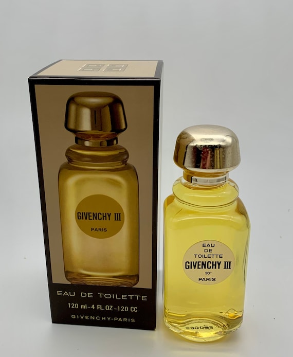 Givenchy III Eau De Toilette 4 Fl. Oz. Original 1970 Vintage