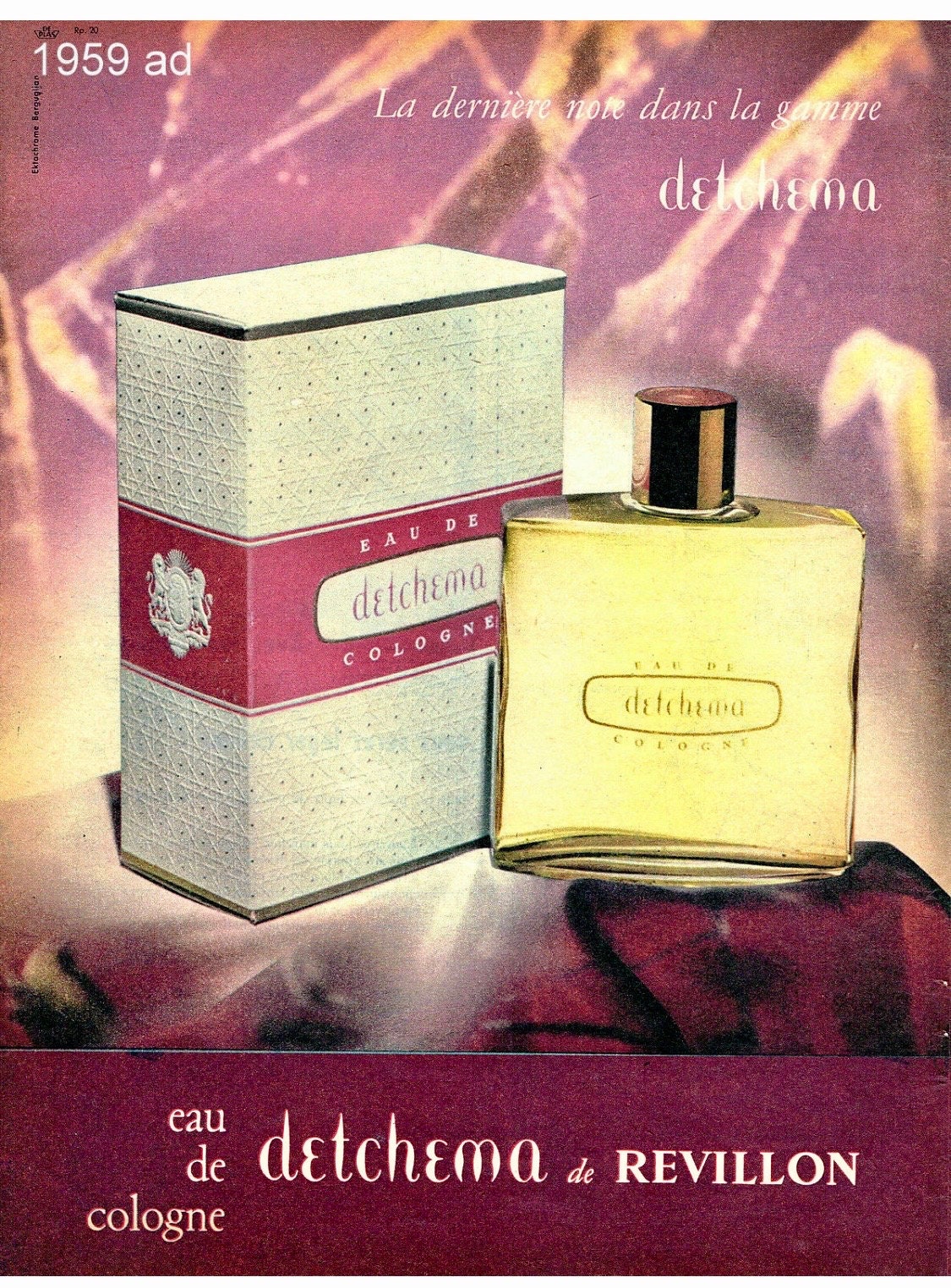 DETCHEMA Revillon Paris Parfum De Toilette 2fl.oz. - Etsy