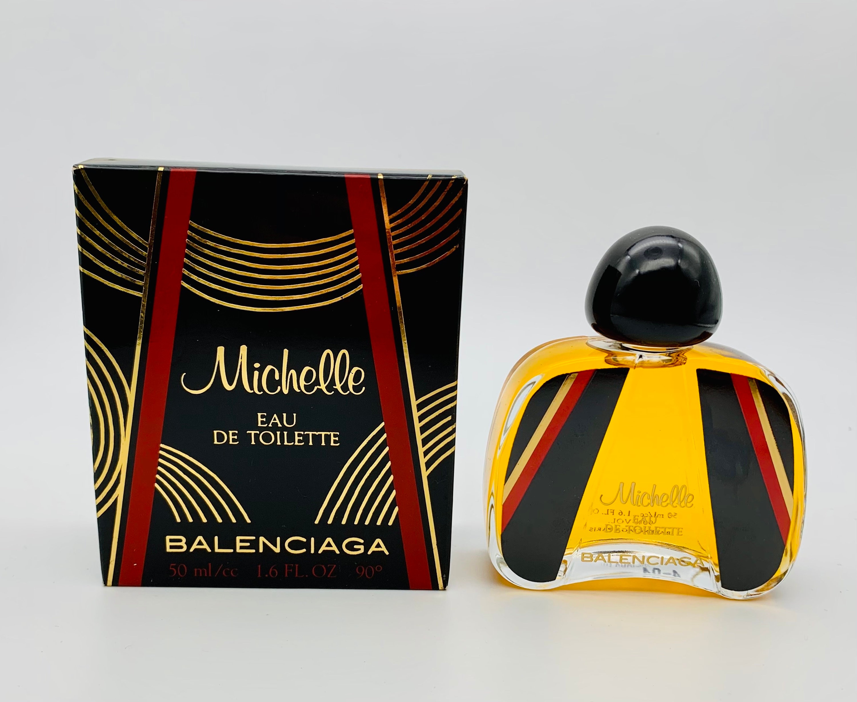 日本初の 1.6 Toilette De Eau Balenciaga Michelle Fl. Vintage Oz. 香水(ユニセックス)