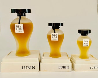 LUBIN GIN FIZZ Parfum 1 fl.oz., 1/2 fl.oz. und 1/4 fl.oz. Neu. Versiegelt.