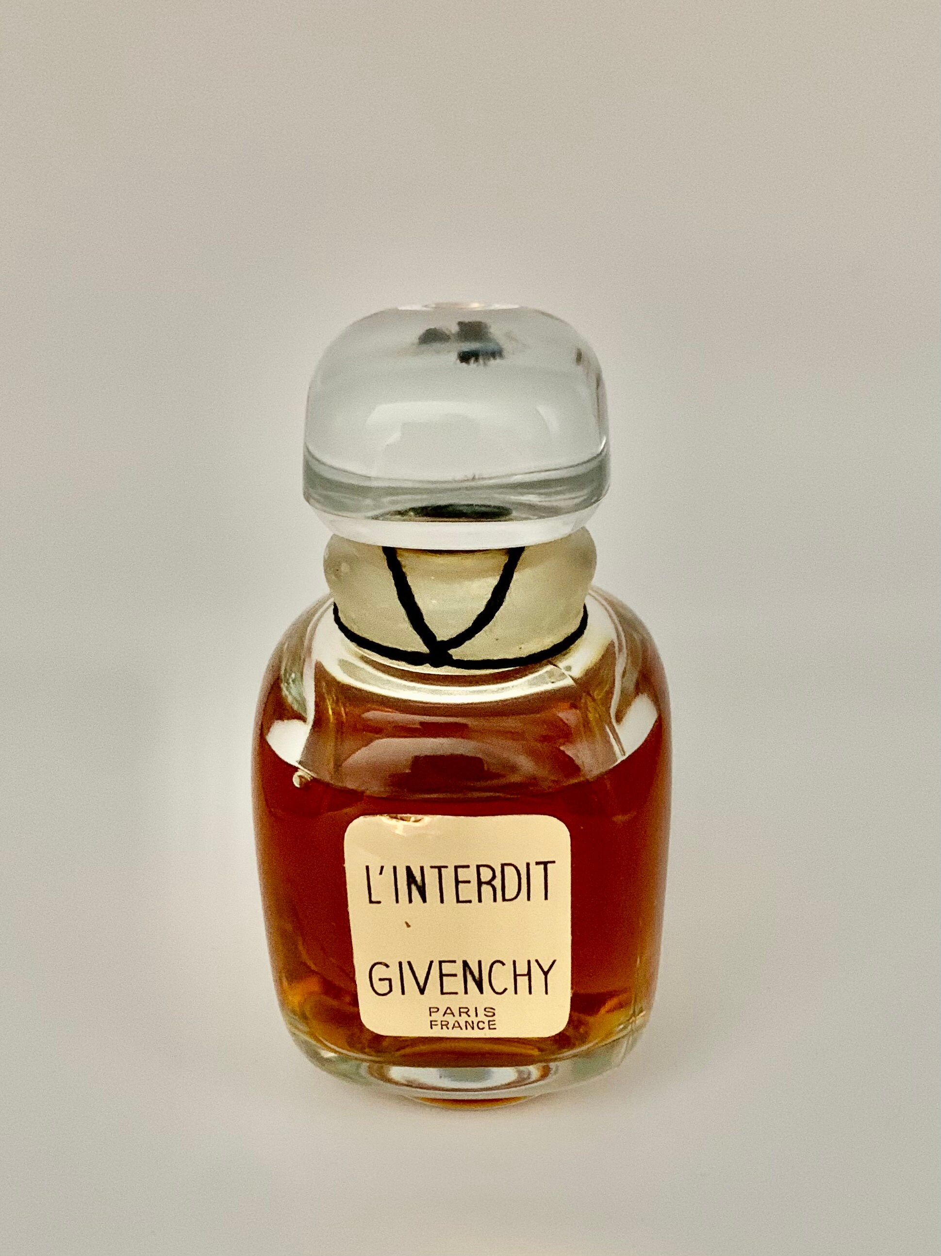 Givenchy L'Interdit Perfume 4 fl. oz. Original 1957 Vintage