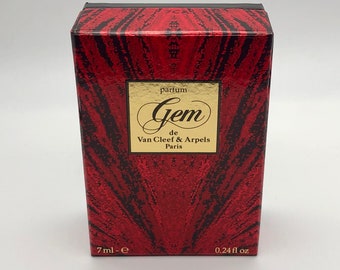 Gem by Van Cleef & Arpels. PARFUM 0.24 Fl. Oz. / 7ml. Vintage