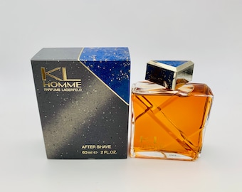 KL HOMME LAGERFELD After Shave 60ml Vintage neu.