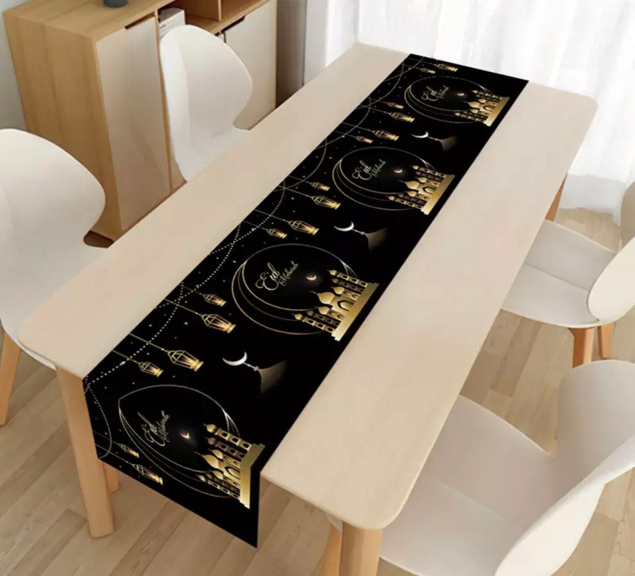 Gold Paper Tablecloth, Table Decoration, Paper Tablecloth, Party Decor,  Party Table Cover, Eid Mubarak Celebrations, Ramadan Celebration 