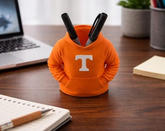 Tennessee Vols Hoodie Pencil Holder | Desk Organizer | 3D Printed