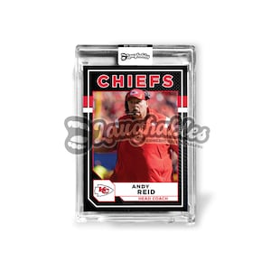 Andy Reid | Chiefs | Custom Art Trading Football Card Novelty