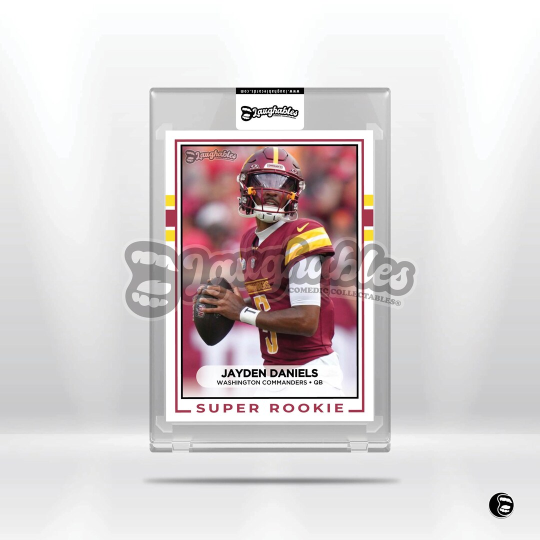 Jayden Daniels | Washington Commanders | Super Rookie | Custom Art ...