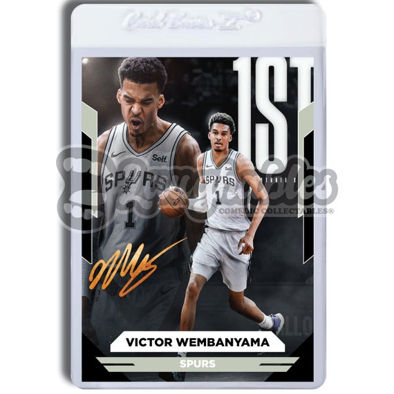 Victor Wembanyama | Spurs | Custom Art Trading Basketball Card