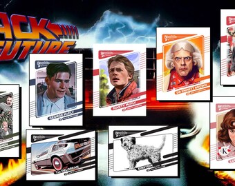 1989 Back to the Future II Topps Trading Cards: Complete Set, 88