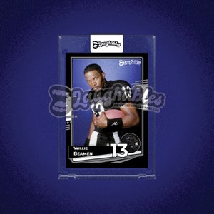 Willie Beamen | Jamie Foxx | Any Given Sunday | Custom Trading Card Novelty