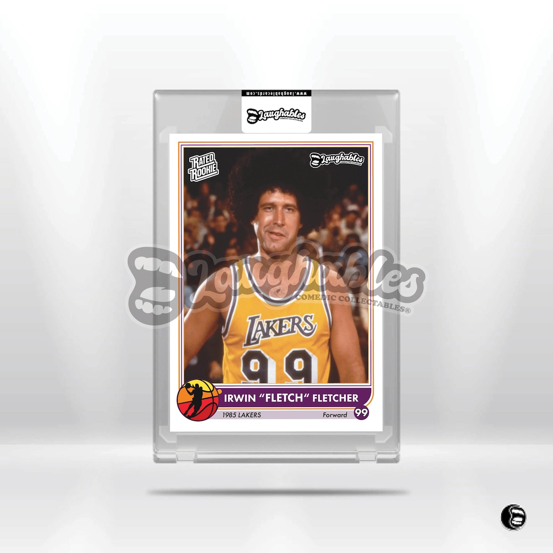 Irwin Fletcher | Chevy Chase | Lakers | Custom Trading Card