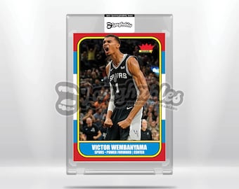 Victor Wembanyama | Spurs | Custom Art Trading Card Novelty