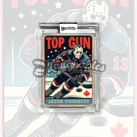 Jason Voorhees | Friday the 13th | Custom Art Trading Card Novelty