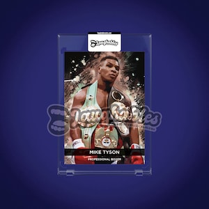 Mike Tyson | Boxer | Limited | Custom Art Trading Card Novelty