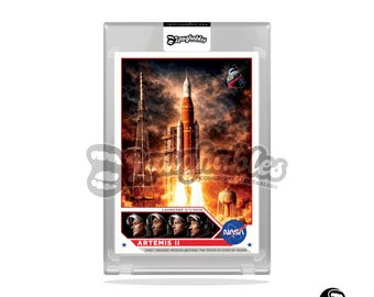 Artemis II | Custom Art | Limited Edition | Trading Card Novelty