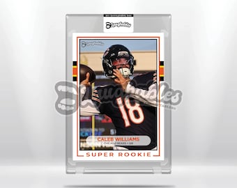 Caleb Williams | Chicago Bears | Super Rookie | Custom Art Trading Card Novelty