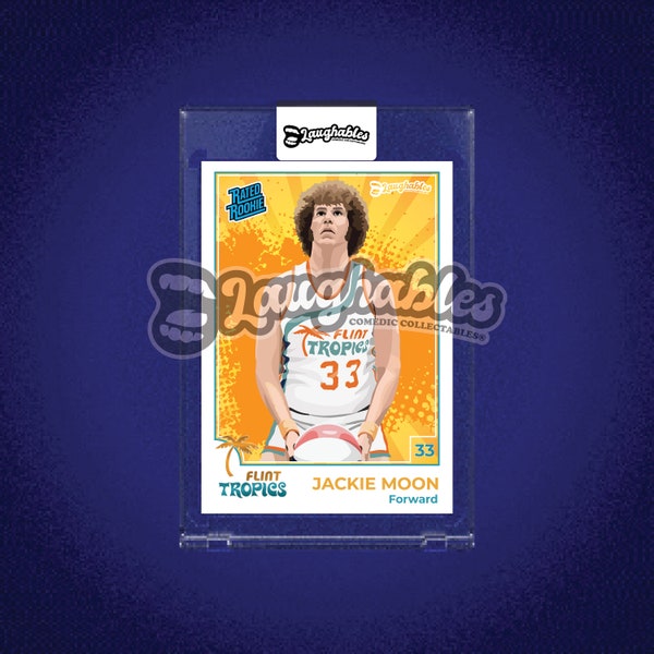 Jackie Moon | SEMI PRO | TROPICS | Custom Art Trading Card Rated Rookie