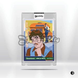 Uncle Rico | Jon Gries | Downtown | Limited | Custom Art Trading Card Novelty