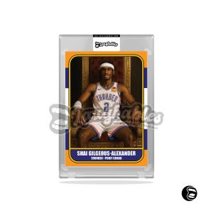 Shai Gilgeous-Alexander | Thunder | Basketball Trading Card Novelty