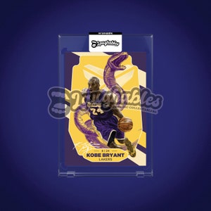 Kobe Bryant | LA Lakers | Limited Custom Art Trading Basketball Card Novelty