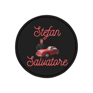 Stefan Salvatore Iron-On Patches