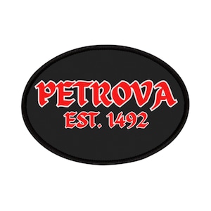 Petrova Est. 1492 Iron-On Patches