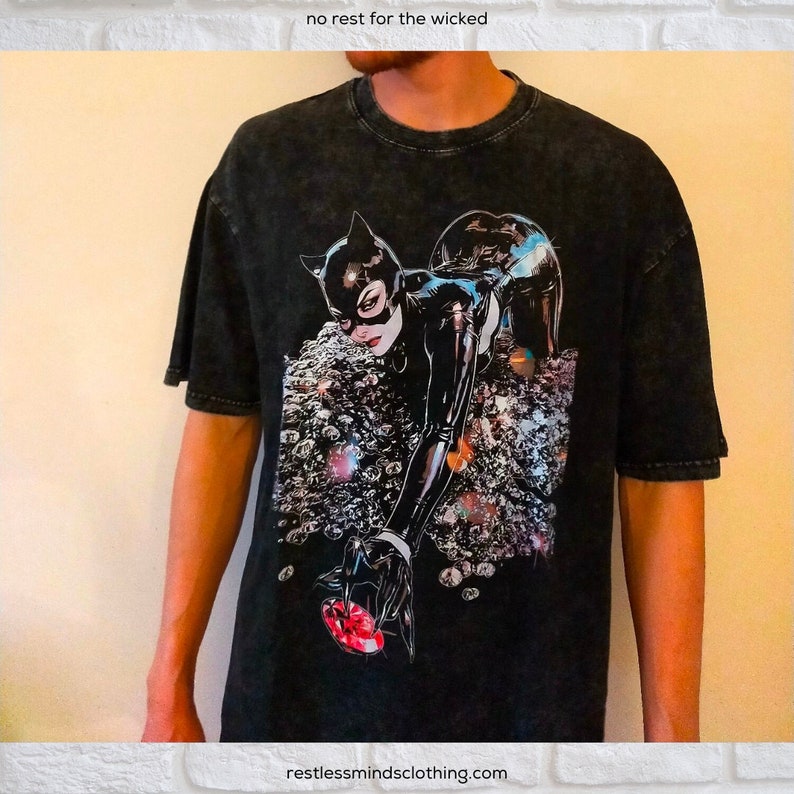 Catwoman Tshirt Etsy