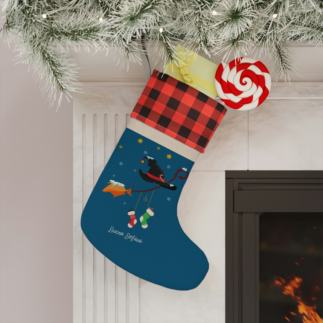 Italian Christmas Stocking Etsy