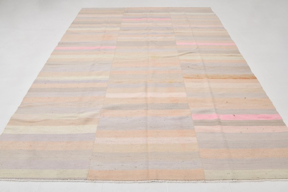 8x10 Rugs, 8x10 Kilim Rug, 8x10 Vintage Turkish Kilim Rug, 8x10, Wool Handwoven Kilim, Oversize Kilim Rug, Extra Large Area Rug, Kilim 8x10