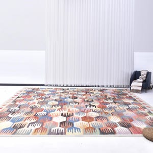 13x15 Oversize Turkish Vintage Kilim Rug, 13x15 Oversize Kilim Rug, Extra Large Area Rug, Rugged Handmade Kilim, 13x15 Rugs, Kilim Rug 13x15