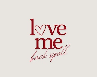 Love Me Back Spell | Personalized Love Ritual | Custom Spell | 24 Hour Delivery
