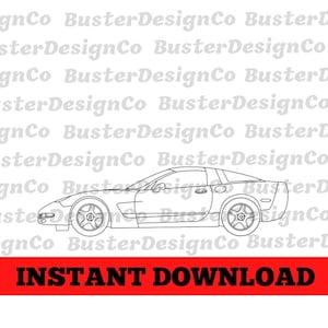 C5 Corvette SVG/PNG