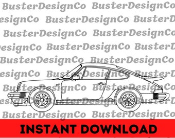 Porsche 911 Turbo G SVG/PNG