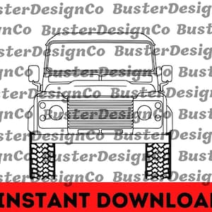 Defender Front View SVG/PNG