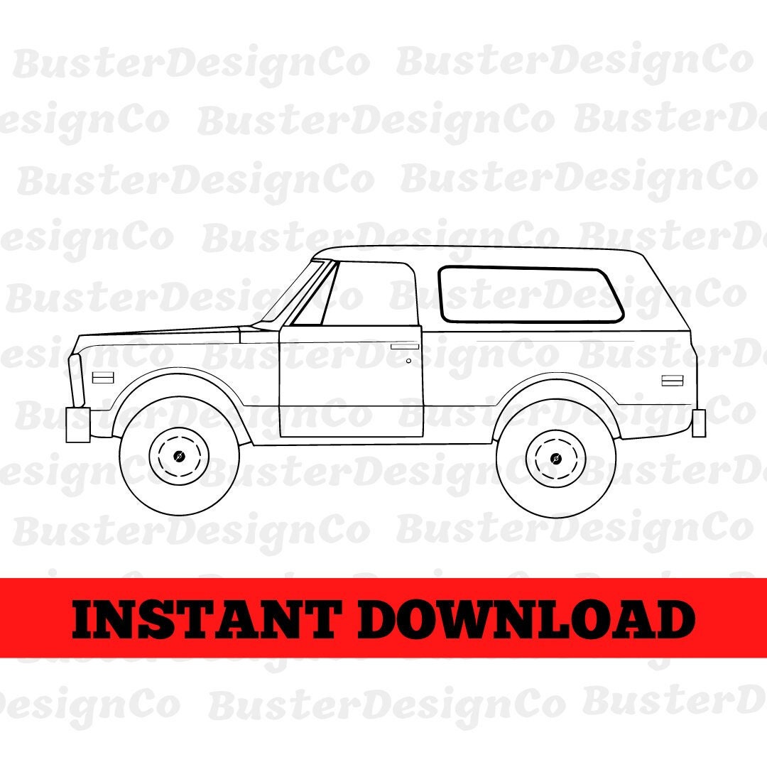 K5 Blazer SVG/PNG - Etsy
