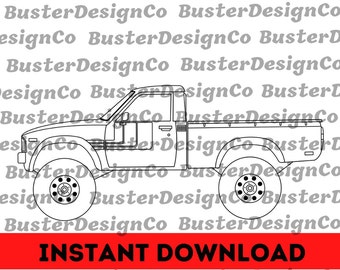 Toyota Hulix SVG/PNG (inclusief 2 verschillende ontwerpen)