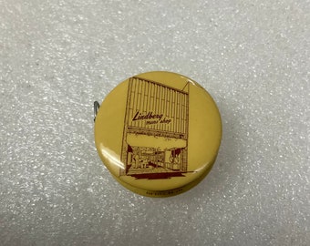 Lindbergh Waukegan, Ill. Vintage advertising sewing tape measure