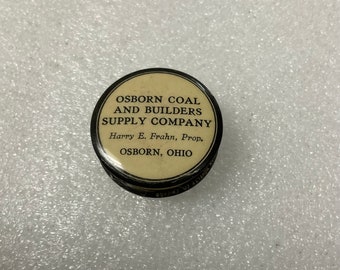 Osborn, Ohio vintage advertising sewing tape measure