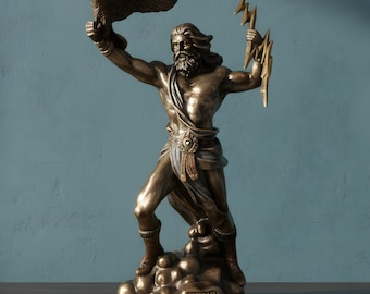 ギリシャ神話のゼウスとヘラの像 - Etsy 日本