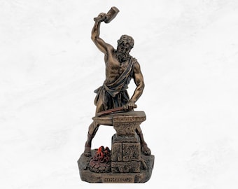 Hephaestus Statue, Ancient Greek Mythology Sculpture